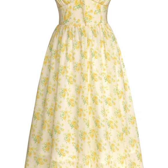 Floral Yellow Sundress - Picture 2 of 2
